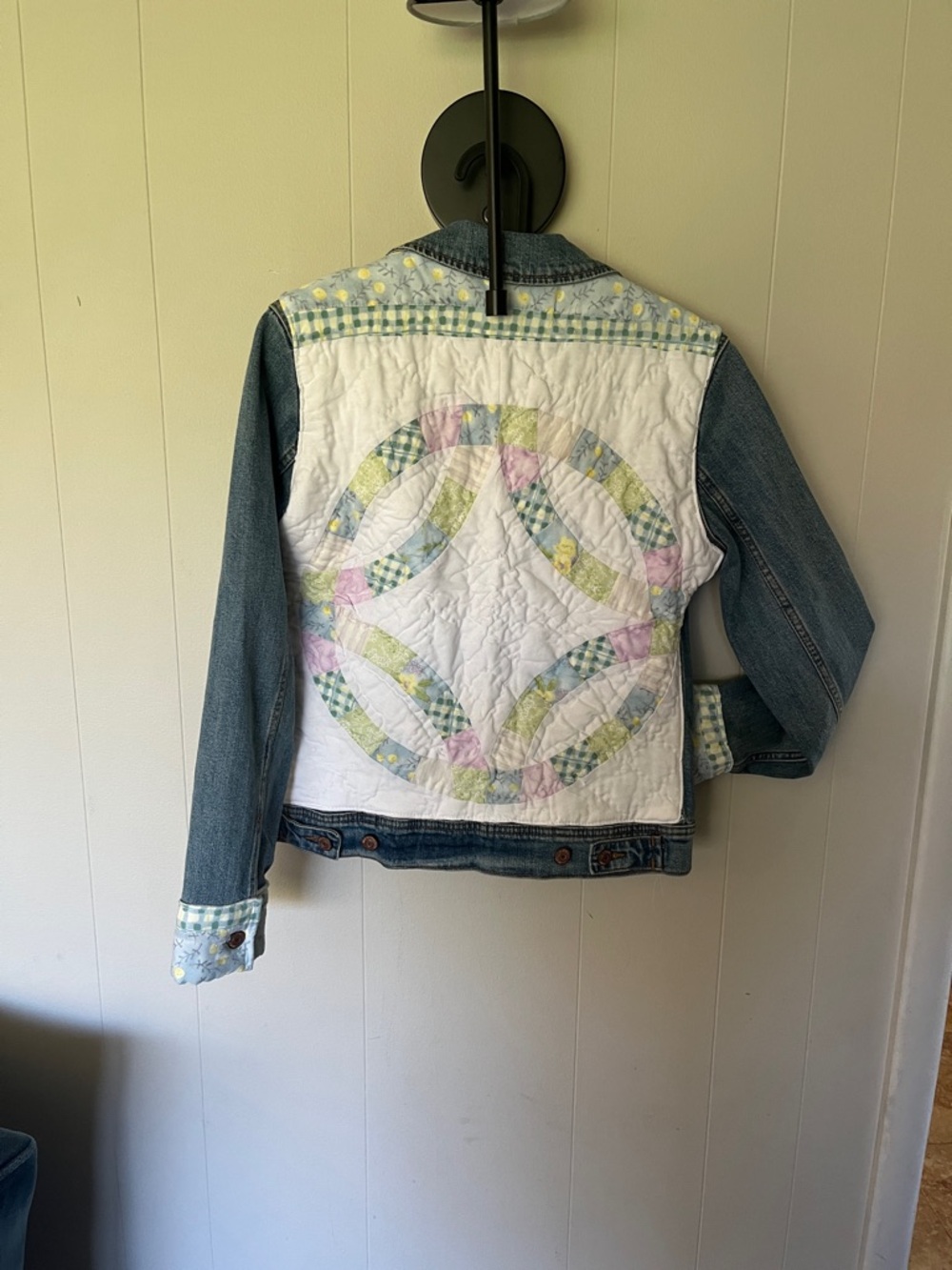 Old Navy Light Blue Distressed Denim Jacket